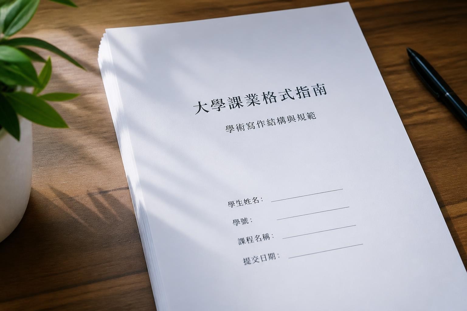 大學功課格式完整指南 | 論文格式規範與實戰技巧