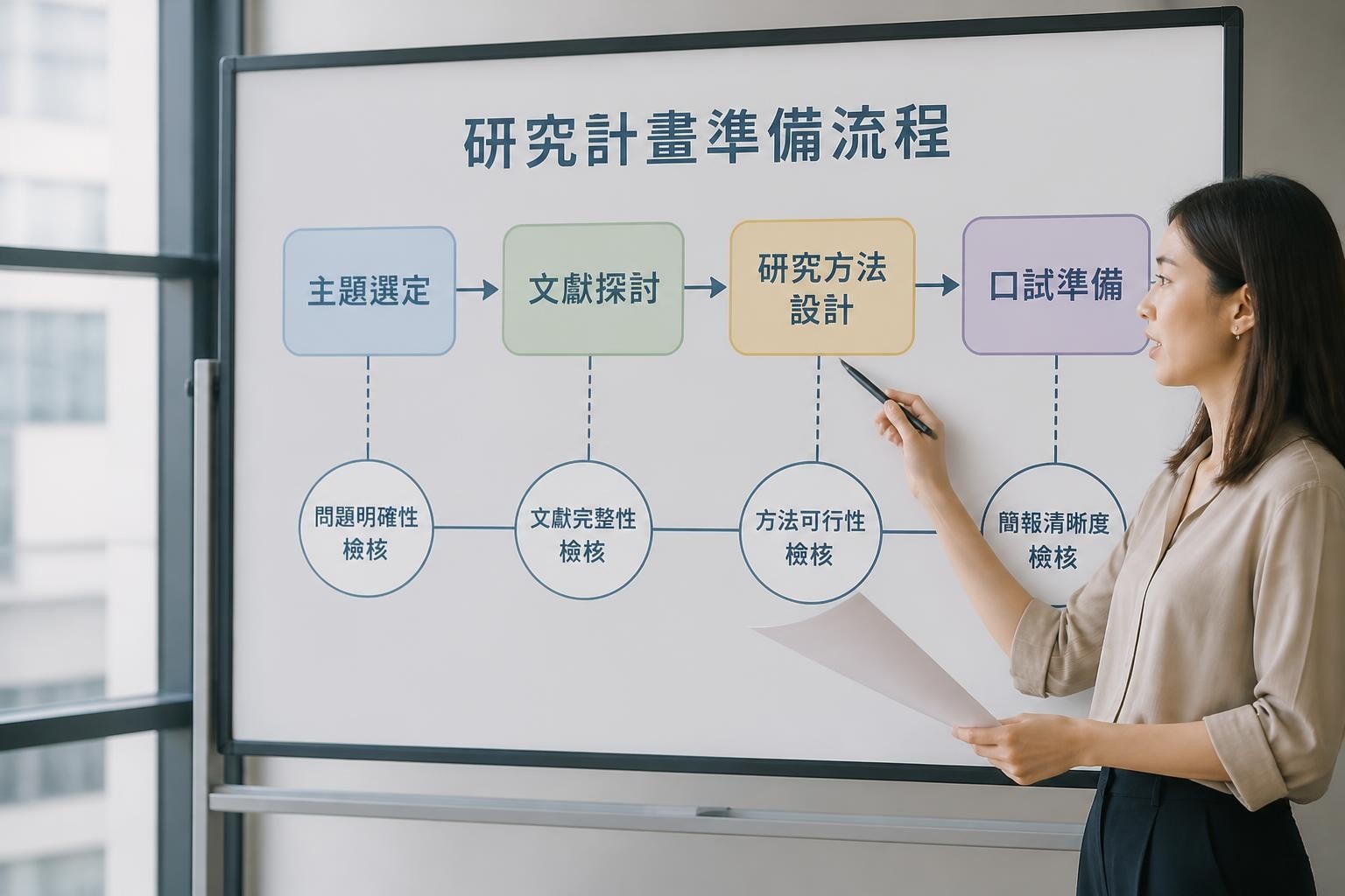 開題報告指導：研究生論文開題的專業指引與實務技巧
